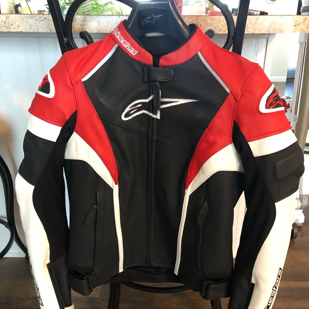 Alpinestars Stella Perforated Leather Jacket